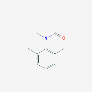 molecular formula C11H15NO B104754 乙酰胺，N-(2,6-二甲苯基)-N-甲基- CAS No. 18835-47-7