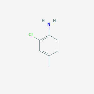 molecular formula C7H8ClN B104755 2-Chloro-4-methylaniline CAS No. 615-65-6