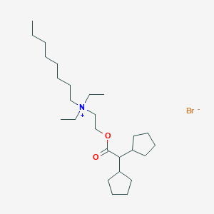 molecular formula C26H50BrNO2 B104767 Penoctonium Bromide CAS No. 17088-72-1