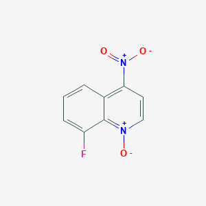 8-Fluoro-4-nitroquinoline 1-oxide