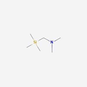 molecular formula C6H17NSi B104781 二甲基(三甲基硅基甲基)胺 CAS No. 18182-40-6