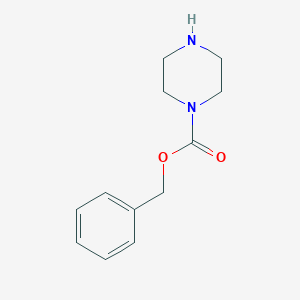 molecular formula C12H16N2O2 B104786 1-Cbz-Piperazine CAS No. 31166-44-6