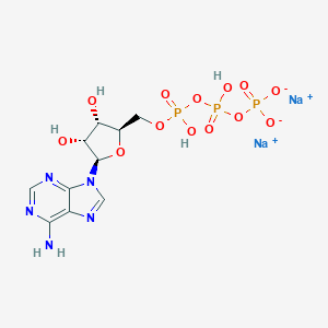 molecular formula C10H14N5Na2O13P3 B001048 Adenosine triphosphate disodium CAS No. 987-65-5