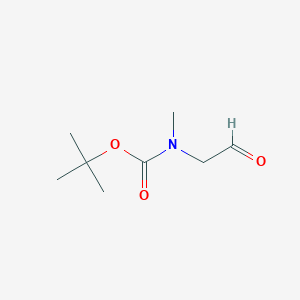 molecular formula C8H15NO3 B104805 N-BOC-(methylamino)acetaldehyde CAS No. 123387-72-4