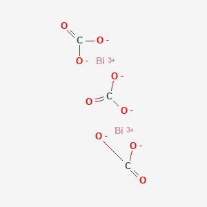 molecular formula C3Bi2O9 B104812 Carbonic acid, bismuth salt CAS No. 18400-34-5