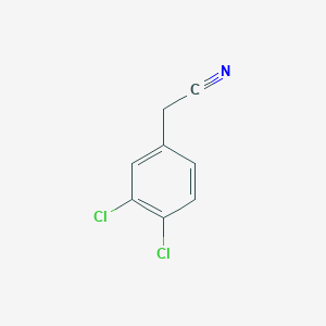 molecular formula C8H5Cl2N B104814 3,4-二氯苯乙腈 CAS No. 3218-49-3