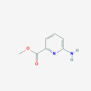 molecular formula C7H8N2O2 B104815 Methyl 6-aminopyridine-2-carboxylate CAS No. 36052-26-3