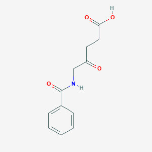 molecular formula C12H13NO4 B104816 5-Benzamido-4-oxopentanoic acid CAS No. 102872-00-4