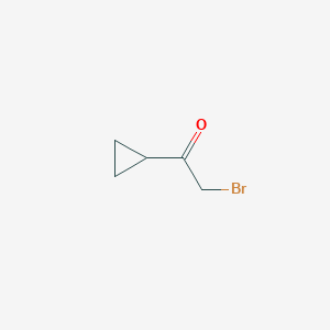 molecular formula C5H7BrO B104821 2-Bromo-1-cyclopropylethanone CAS No. 69267-75-0