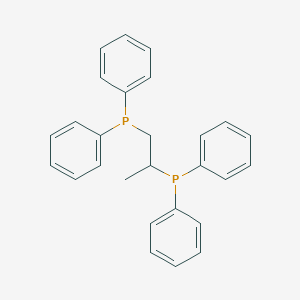 molecular formula C27H26P2 B104824 1,2-双(二苯基膦基)丙烷 CAS No. 15383-58-1
