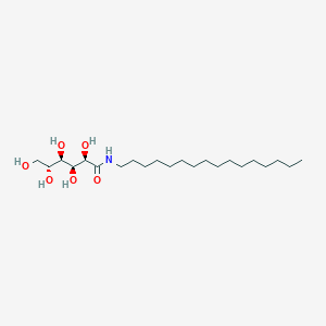 molecular formula C22H45NO6 B104827 N-十六烷基-D-葡糖酰胺 CAS No. 18375-65-0