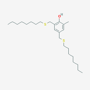 2-Methyl-4,6-bis[(octylthio)methyl]phenol