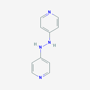 molecular formula C10H10N4 B104831 1,2-Bis(4-pyridyl)hydrazine CAS No. 19808-51-6
