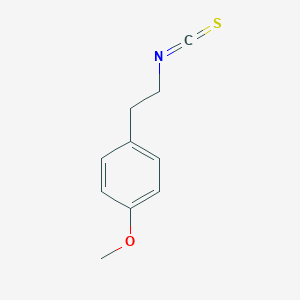 molecular formula C10H11NOS B104837 1-(2-Isothiocyanatoethyl)-4-methoxybenzene CAS No. 17427-37-1