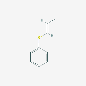 molecular formula C9H10S B104847 (E)-Phenyl-1-propenylsulfide CAS No. 15436-04-1