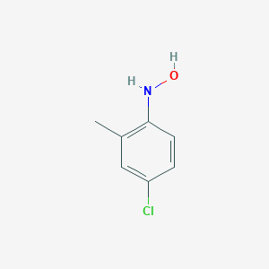 molecular formula C7H8ClNO B104859 N-(4-chloro-2-methylphenyl)hydroxylamine CAS No. 71259-54-6