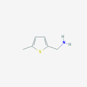 molecular formula C6H9NS B010486 (5-Methylthiophen-2-yl)methanamine CAS No. 104163-34-0