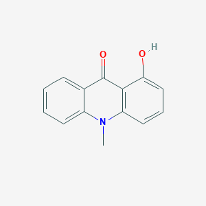 molecular formula C14H11NO2 B104861 1-Hydroxy-10-methylacridone CAS No. 16584-54-6