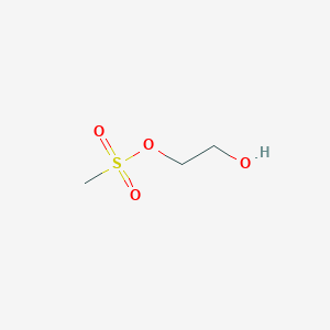 molecular formula C3H8O4S B010488 2-Hydroxyethyl methanesulfonate CAS No. 19690-37-0