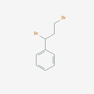 molecular formula C9H10Br2 B104885 1,3-Dibromo-1-phenylpropane CAS No. 17714-42-0