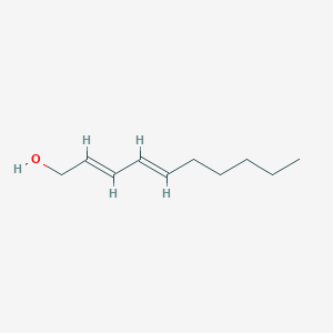 molecular formula C10H18O B104905 (2E,4E)-deca-2,4-dien-1-ol CAS No. 18409-21-7