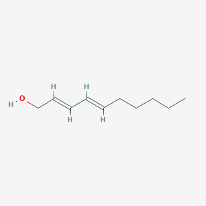 molecular formula C10H18O B104905 (2E,4E)-2,4-Decadien-1-ol CAS No. 18409-21-7