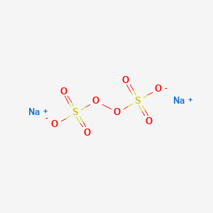 molecular formula Na2S2O8<br>Na2O8S2 B104912 Sodium persulfate CAS No. 7775-27-1