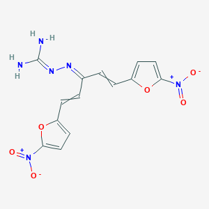 molecular formula C14H12N6O6 B010494 Nitrovin CAS No. 804-36-4