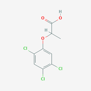 molecular formula C9H7Cl3O3 B104943 Fenoprop CAS No. 93-72-1