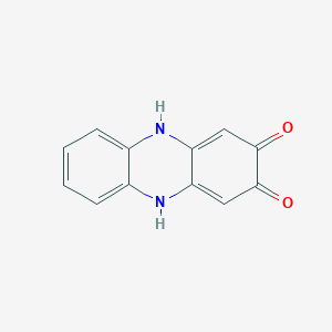 molecular formula C12H8N2O2 B104944 2,3-吩嗪二酚 CAS No. 19220-18-9