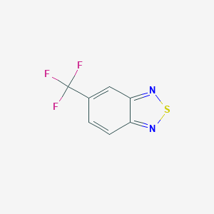 molecular formula C7H3F3N2S B104948 5-(Trifluoromethyl)benzo-[2,1,3]-thiadiazole CAS No. 17754-05-1