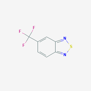 molecular formula C7H3F3N2S B104948 5-(Trifluoromethyl)-2,1,3-benzothiadiazole CAS No. 17754-05-1