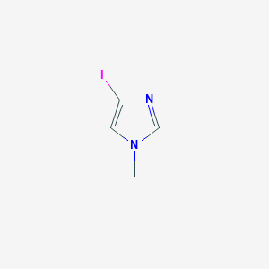 molecular formula C4H5IN2 B104959 4-碘-1-甲基-1H-咪唑 CAS No. 71759-87-0