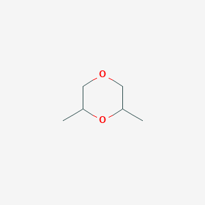 molecular formula C6H12O2 B104993 2,6-Dimethyl-1,4-dioxane CAS No. 10138-17-7