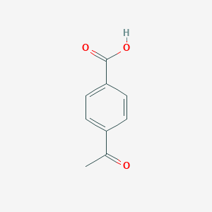 molecular formula C9H8O3 B104994 4-乙酰基苯甲酸 CAS No. 586-89-0