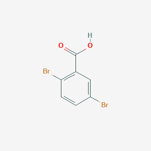 molecular formula C7H4Br2O2 B104997 2,5-二溴苯甲酸 CAS No. 610-71-9