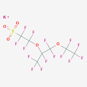 molecular formula C7F15KO5S B105003 Potassium perfluoro(4-methyl-3,6-dioxaoctane)sulfonate CAS No. 70755-50-9