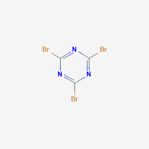 molecular formula C3Br3N3 B105006 2,4,6-Tribromo-1,3,5-triazine CAS No. 14921-00-7