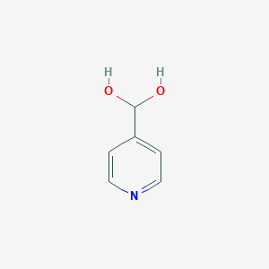 molecular formula C6H7NO2 B105012 Pyridin-4-ylmethanediol CAS No. 19322-72-6