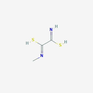 molecular formula C3H6N2S2 B105021 Ethanedithioamide, methyl- CAS No. 16890-71-4