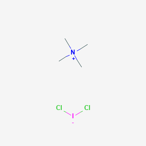 molecular formula C4H12Cl2IN B105028 Tetramethylammonium dichloroiodate CAS No. 1838-41-1
