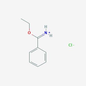 molecular formula C9H12ClNO B105041 Ethyl benzimidate hydrochloride CAS No. 5333-86-8