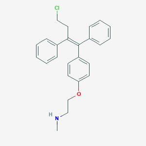 molecular formula C25H26ClNO B010505 N-Desmethyltoremifene CAS No. 110503-61-2
