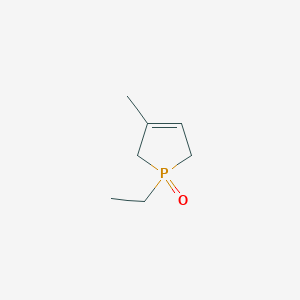 molecular formula C7H13OP B105051 1-Ethyl-3-methyl-3-phospholene 1-oxide CAS No. 7529-24-0