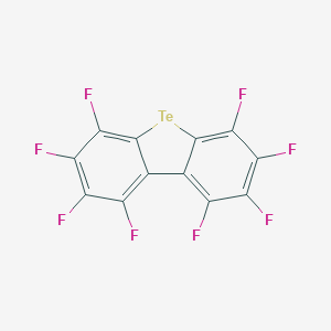 molecular formula C12F8Te B105055 Octafluorodibenzotellurophene CAS No. 16012-86-5
