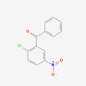 molecular formula C13H8ClNO3 B105091 2-Chloro-5-nitrobenzophenone CAS No. 34052-37-4