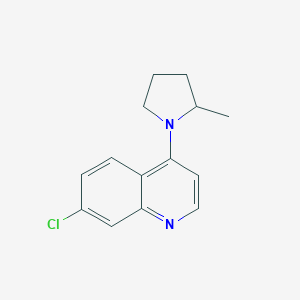 molecular formula C14H15ClN2 B105096 Hydroxychloroquine Impurity F CAS No. 6281-58-9