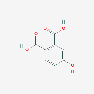 molecular formula C8H6O5 B105139 4-Hydroxyphthalic acid CAS No. 610-35-5