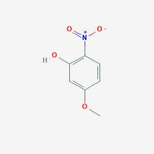 molecular formula C7H7NO4 B105146 5-甲氧基-2-硝基苯酚 CAS No. 704-14-3