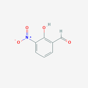 molecular formula C7H5NO4 B105151 3-Nitrosalicylaldehyde CAS No. 5274-70-4